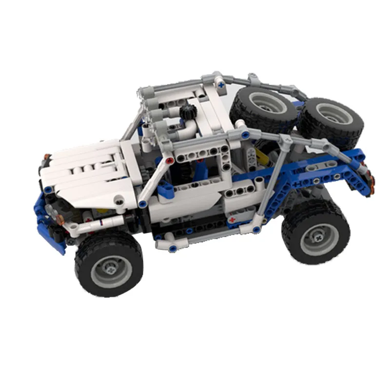 New MOC-109353 Mini Off road Vehicle Spliced Building Block Model 1284PCS Adult and Children Toys puzzle birthday Christmas gift