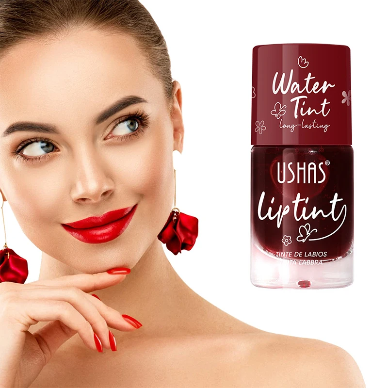 عصير ساخن ملمع شفاه أحمر أسود مرآة زجاجية ضوء الماء واضح ملمع شفاه مقاوم للماء غير لاصق أحمر شفاه سائل عاري لون الشفاه ماكياج