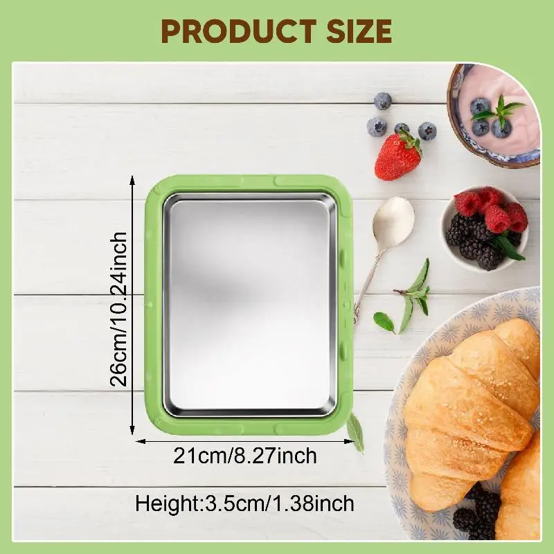 스테인레스 스틸 아이스크림 메이커 DIY 휴대용 가정용 재미있는 가족 활동, 롤 아이스크림 냉동 요구르트 셔벗 만들기