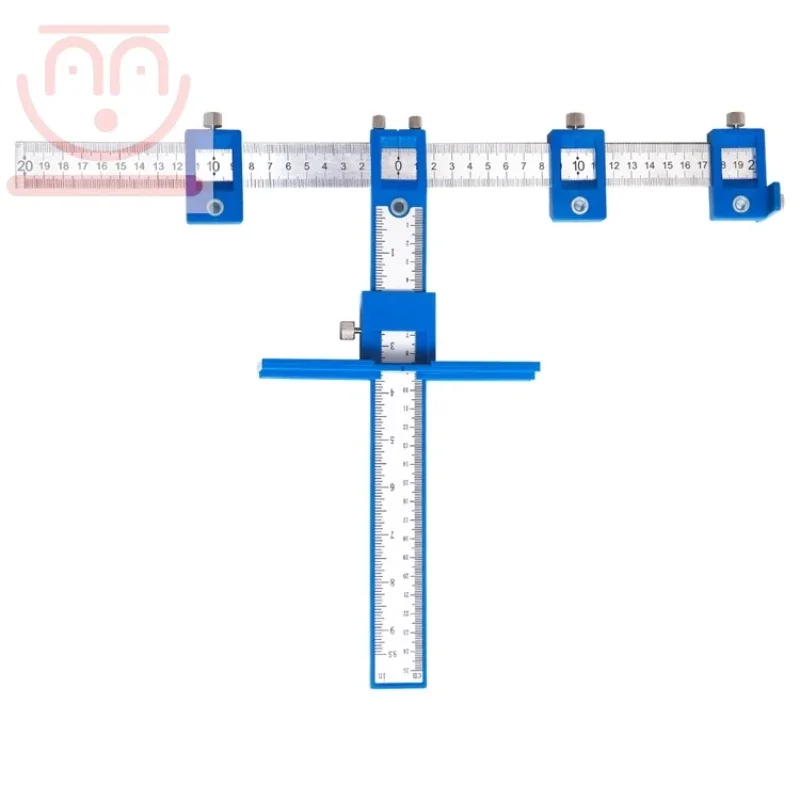Woodworking handle positioner, auxiliary tool cabinet door puncher, woodworking handle drilling positioner - view 4