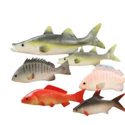 Simulation fish model props fake carp perch sea cucumber food restaurant window decoration ornaments shooting props kids toys