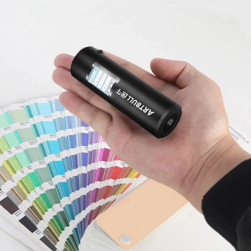 Imagem -06 - Medidor de Análise de Cor Portátil Colorímetro Espectrofotômetro Adequado para Frutas Plástico Alimentos Couro Eletrônico Impressão Pintura