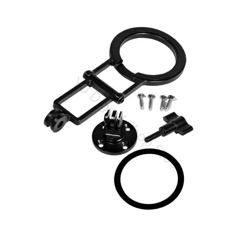 96BA Tragbarer magnetischer Telefongriffhalter mit Kaltschuhhalterung für die Verwendung mit Action-Kameras – Detail 2