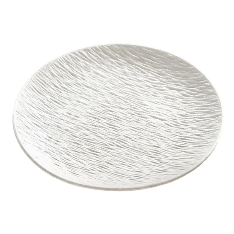 Nordic White Dinner Set Plates Japanese Style Round Porcelain Plates Dinner Set Luxury Designer Vaisselle Cuisine Kitchen Dishes