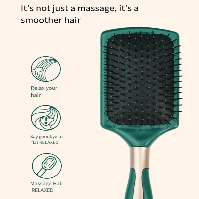 Hair Massage Air Cushion Comb Brush Scalp Hairbrush Detangle Anti Static Salon SPA Hairdressing Styling Tool Oval Round