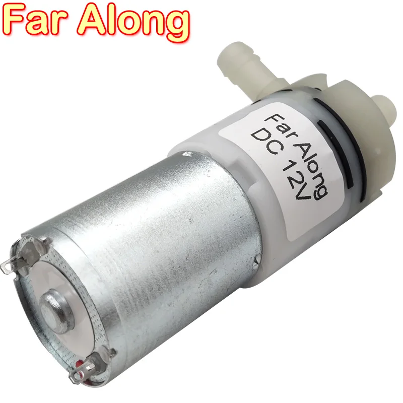 12V Small Water Pump With DC Motor Low Noise Use For Household Water Pump Or Tea Drinking Equipment