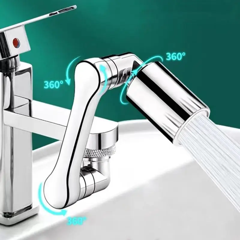 Faucet Extender Rotatable Extension Faucet Sprayer Head Swivel Faucet For Bathroom Sink Universal Bathroom Tap Extend Adapter