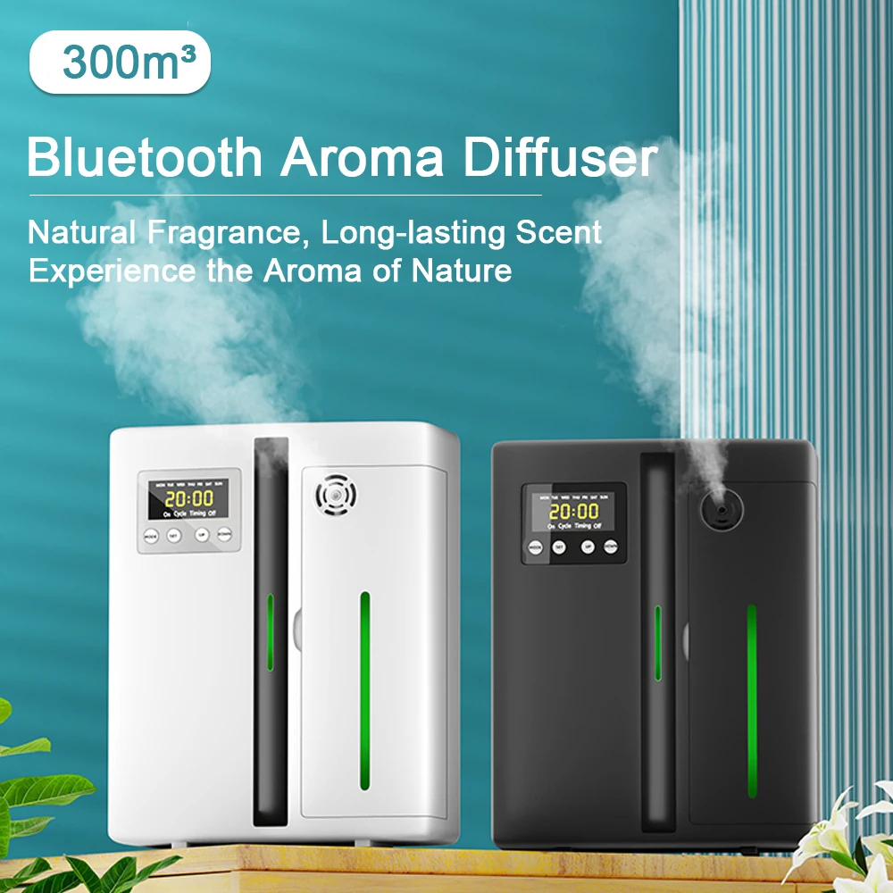 300m³ Aroma Diffuser For Home Air Fresheners Sprayer Aromatherapy Hotel Aroma Device Smart Room Fragrance Machine App Control