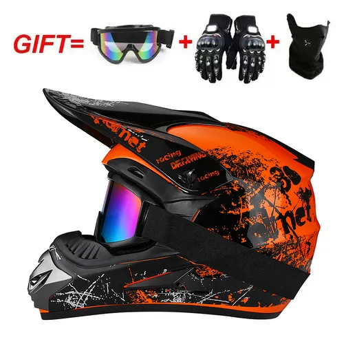 Casco de motocicleta para niños, casco todoterreno para bicicleta de descenso AM DH, casco cruzado, capacete de motocross