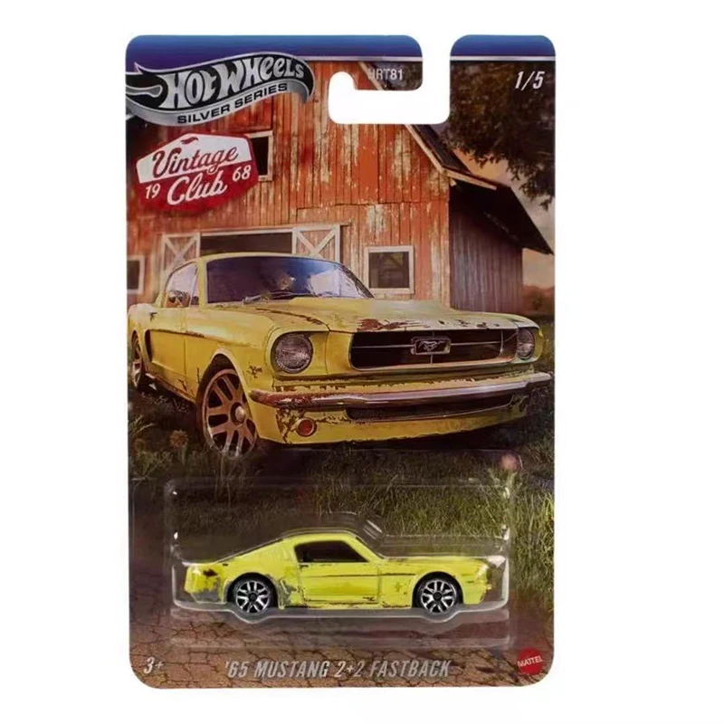 2026 New Hot Wheels Silver Series Retro Series 911 HRT81 Classic Club Alloy Car Collection Model