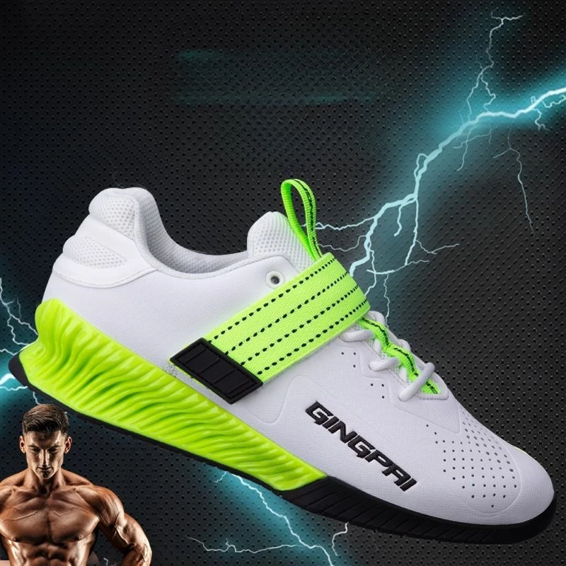 2026 New Luxury Weight Lifting Shoe Unisex Squat Shoes Man Hook & Loop Weight Lifting trainingBig Size Men Squat Hard Pull Shoes