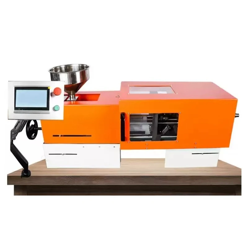 2025 Hot Sales Automatic Mini Desktop Electric Motor Plastic Molding Machine for PP PA ABS PE HDPE PVC