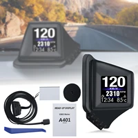 HUD-dispositivo multifunción OBD2 + GPS, ordenador A bordo, ajuste pilar A, instalar RPM, Turbo, presión de aceite, temperatura del agua, velocímetro GPS, nuevo