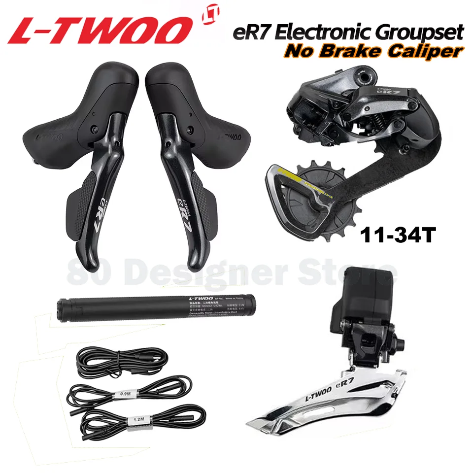 Ltwoo eR7 電動コンポセット LTWOO NEW eR7 2x12s/2x11s/2×10s Electronic Groupset, Road