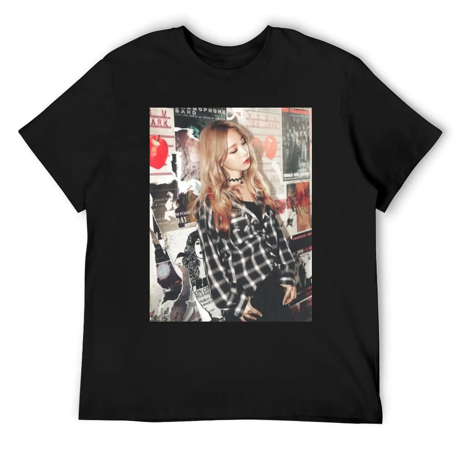 

Taeyeon T-Shirt gifts for boyfriend Man t-shirt anime figures men t shirts high quality
