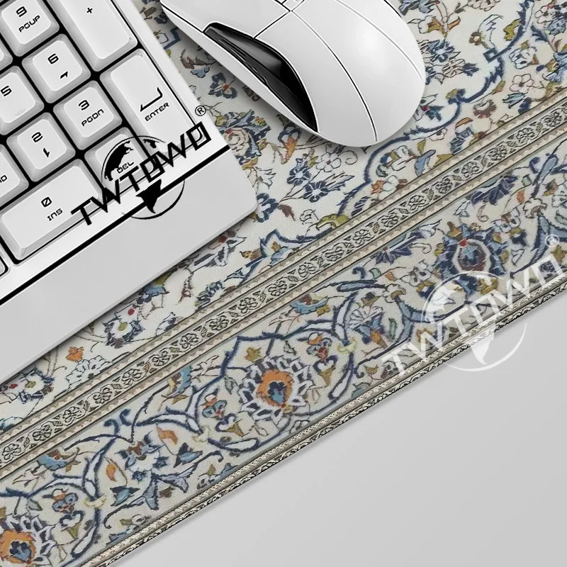Bohemian Persian Rug Mouse Pad Gamer XL New Large Mousepad XXL keyboard pad Non-Slip Carpet PC Table Mat Mouse Mats