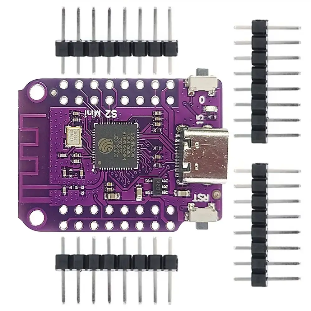 ESP32 S2 MINI Development Board 2.4G WIFI Module for IoT 4MB Flash 32PIN USB Type-C 2MB PSRAM ESP32-S2