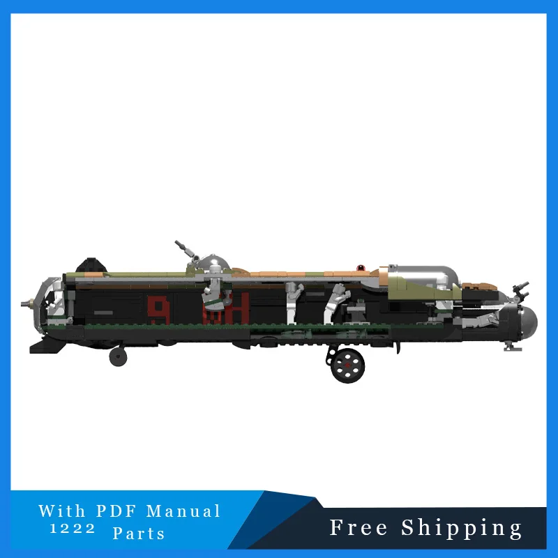 1222개 부품 창의적인 레트로 멋진 전투기 기술 블록 모델 교육용 DIY 조립 장난감 어린이 크리스마스 생일 선물