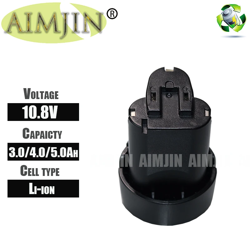 

10.8V 12V Lithium Ion Battery 3/4/5AH 3000mAH for Makita BL1013 BL1014 194551-4 TD090D TD090DW LCT203W LCT204 194550-6 DF030D