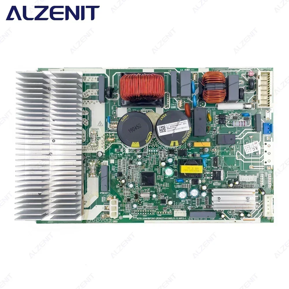 

New For Midea Air Conditioner Control Board KFR-35W/BP3N1-(RX62T+41560).D.13.WP2-1 Circuit PCB 17122000002718 Conditioning Parts