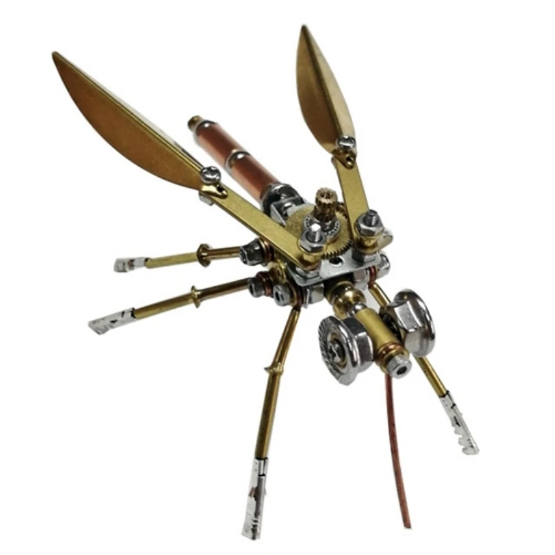 

Mechanical Insect Mosquito Model Metal DIY Building Blocks 3D Three-Dimensional Assembly Puzzle toys Birthday Gift for Kid Adult