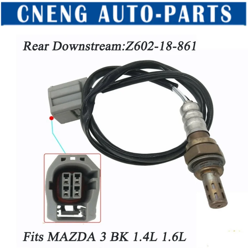 Oxygen Sensor Downstream For  MAZDA 3 BK 1.4L 1.6L 2.0L 2.3L   2004 -2009 ZJ39-18-861A