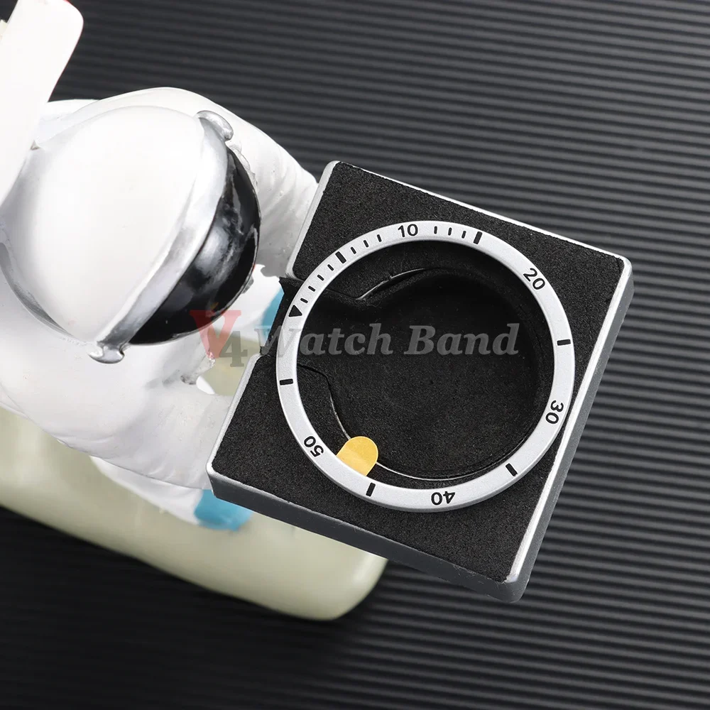 Für Samsung Galaxy Watch 9 8 40mm 44mm Metall-Uhrenblende Schutzring mit Zeitskala und Geschwindigkeitsskala Zubehör – Detail 14