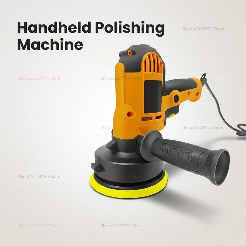 Electric Car Polishing Machine Multi-Speed Adjustable Scratch Repair Waxing And Polishing Tool Suitable For Car Home Polishing.