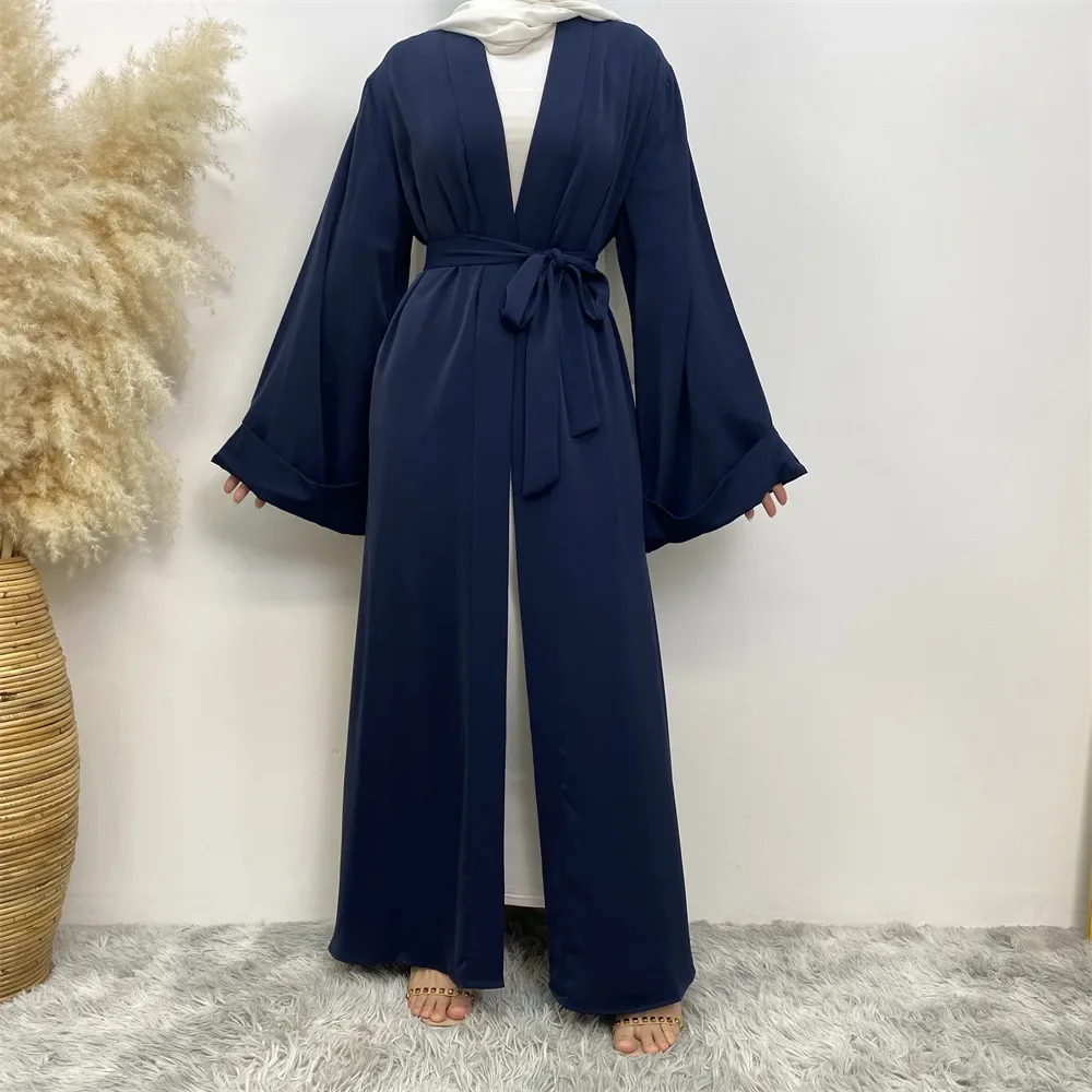 

Open Kaftan Dubai Abaya Turkey Kimono Cardigan Robe Muslim Hijab Dress Ramadan Abayas for Women Caftan Islamic Clothing Jalabiya