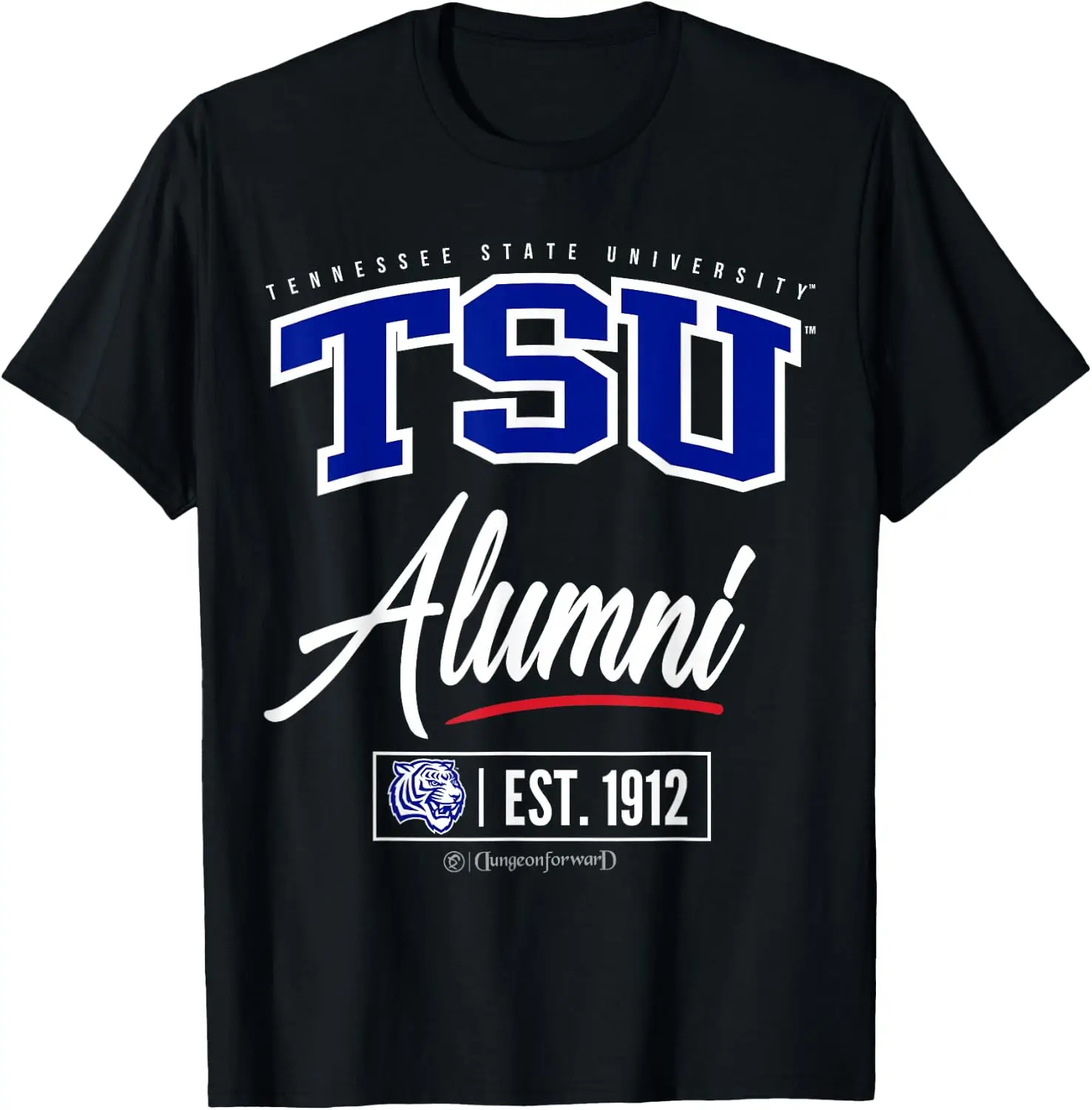 Tennessee State University - TSU HBCU Alumni T-Shirt Cute Halloween Pumpkin Short-Sleeve Tee: Fun, Breathable, Pure Cotton, Stylish—Perfect for Sports, Lounging, or Casual Wear.