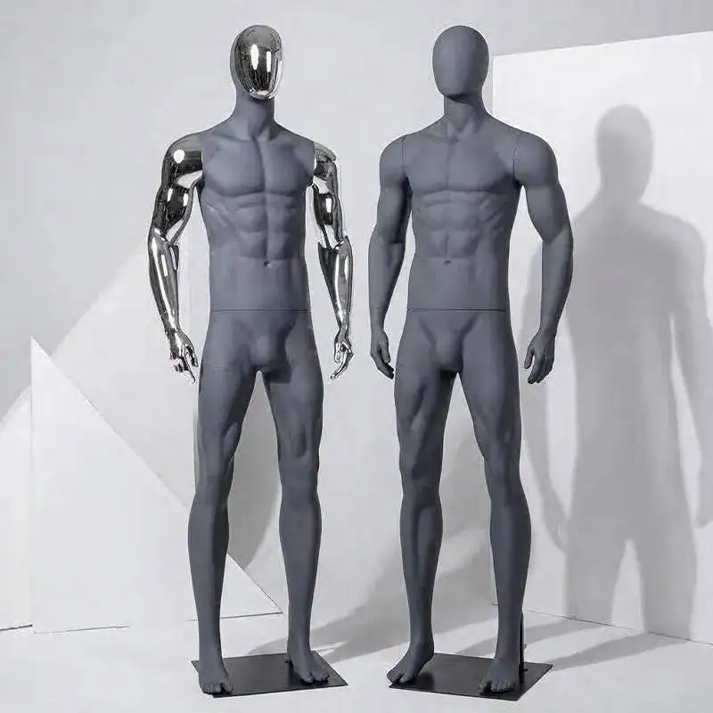 Fitness Sports Man Clothing Store Stand Dummy Muscular Display Male Size Mannequins Rack Mannequin Full&Half Body Large