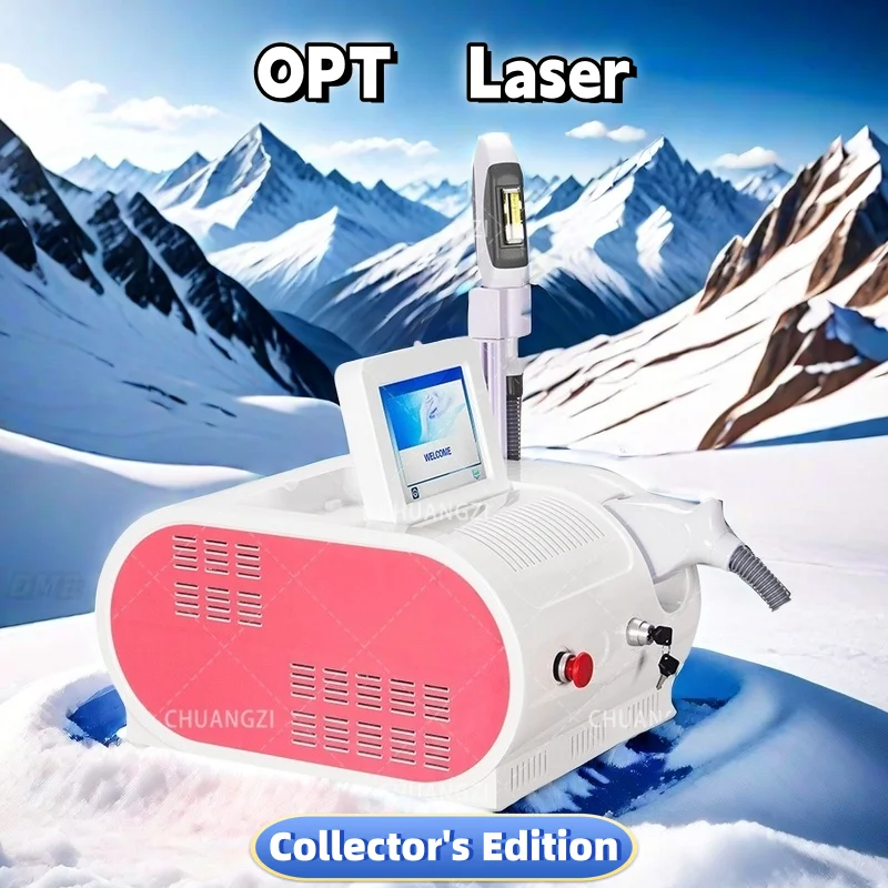 

Professional Salon OPT IPL E-light Laser Painless Cooling Permanent Hair Removal Pulse Portable Hair Removal Epilator For Women