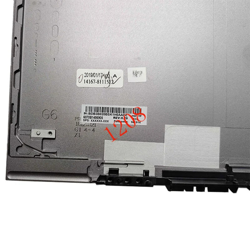 L17824-001 para portátil HP ZBook 14u G5, cubierta trasera LCD, tapa trasera