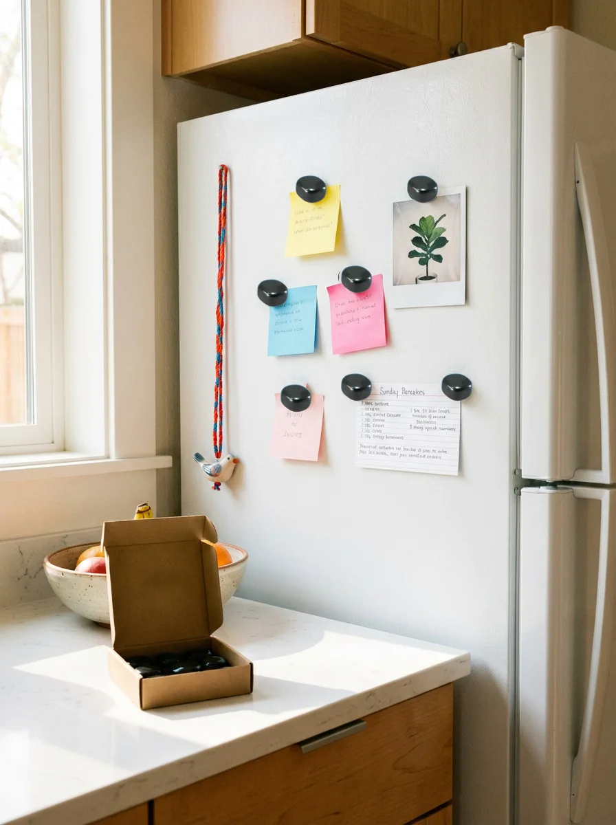 24-Piece Magnetic Clip Set Refrigerator Magnets for Crafts Office Fridge Organization Creative Home Decor