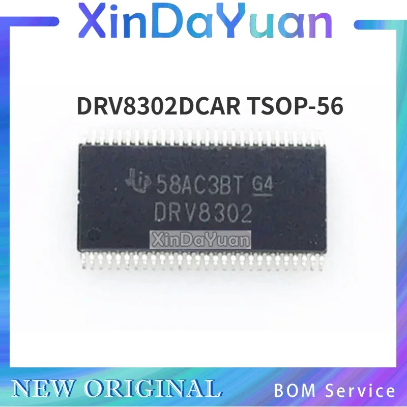 

5 pcs DRV8302 DRV8302DCAR MOS TSOP-56 Driver Chip