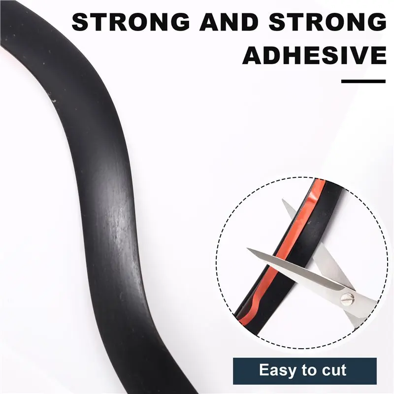 For Tesla Model Y 2020-2026 Sunroof Seal Strip 1531353 For Roof Panoramic Glass Perimeter Weather Seal 1531353-00-A