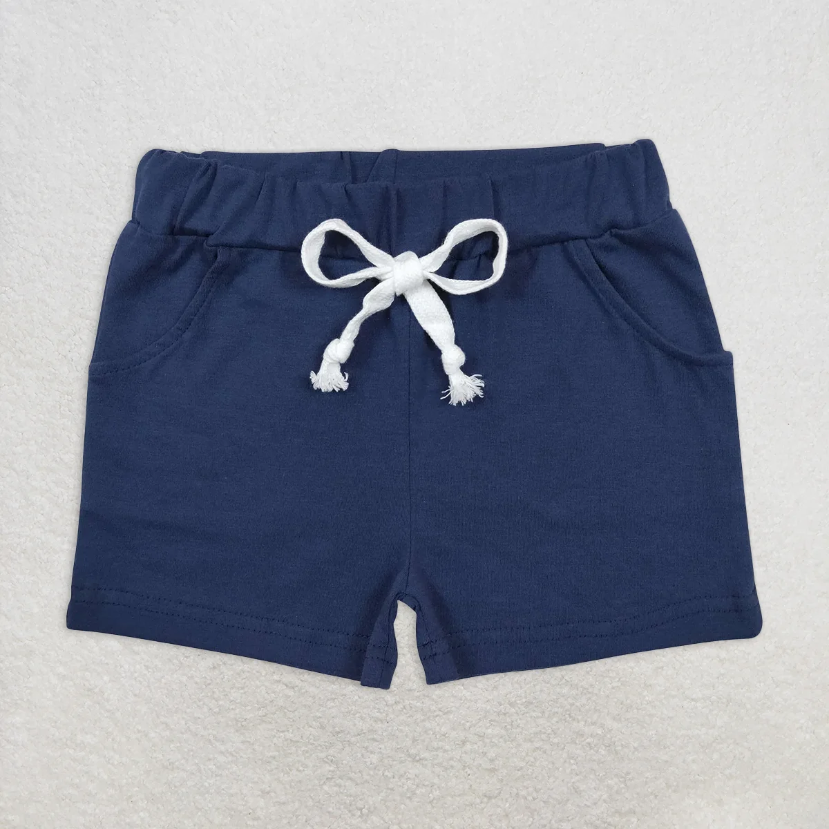 

Baby Boys Summer Navy Pockets Cotton Bottoms Shorts