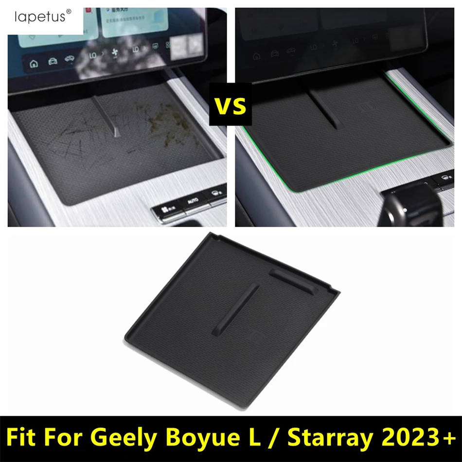 

Central Control Wireless Charging Pad For Geely Boyue L / Starray 2023 2024 Silica Gel Charger Cover Mat Accessories Interior
