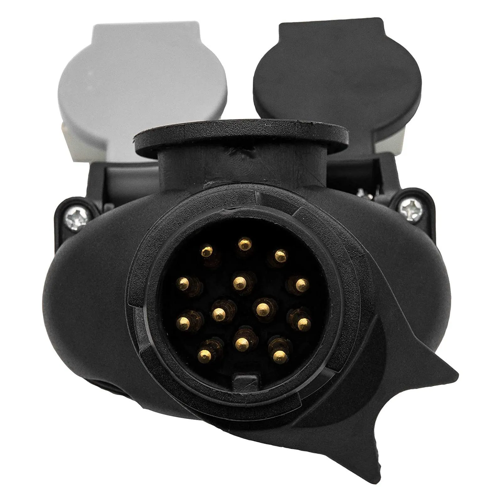 Practical Trailer Plug Socket 13 To 7 Pin N & S Sockets Towbar Towing Conversion 12V Trailer Wiring Connector Plug Adapter EU Pl