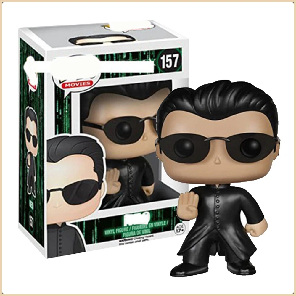 

Funko POP The Matrix Classic Sci-fi Action Movie Protagonist NEO Action Toys Figures Rare Limited Model Periphery Collect Gifts