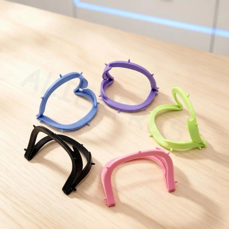 Foldable Dental Rubber Dam Frame Bracket 1Pc Lightweight Plastic for Professional Dental Oral Surgery