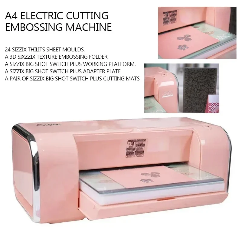 A4 Scrapbooking Cutting hine Crafts Cutter Paper Die-Cut Embosing