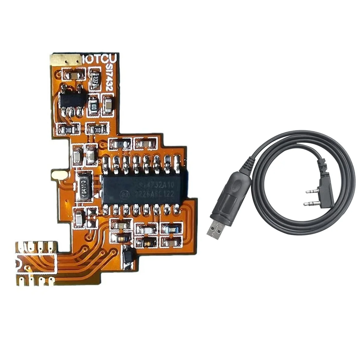 

For K5 K6 SI4732 Board FPC Modification HF Shortwave Full Band Reception/Single Sideband Reception+USB Cable