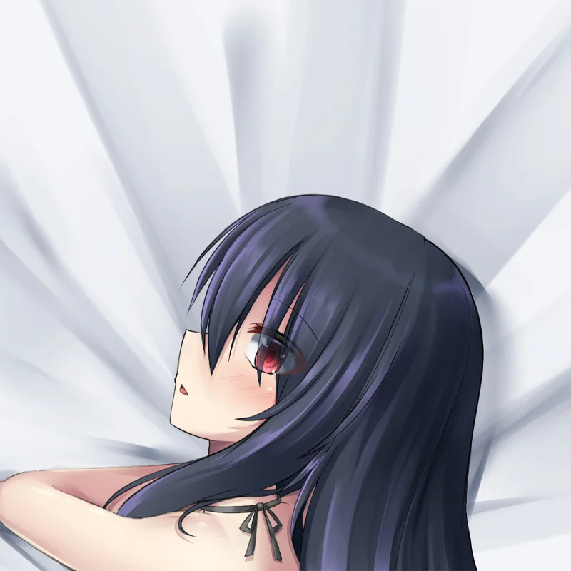 Dakimakura Anime Kurumi Tokisaki Pillow Case Double-sided Print Of Life-size Body Pillowcase Gifts Cushion Cover