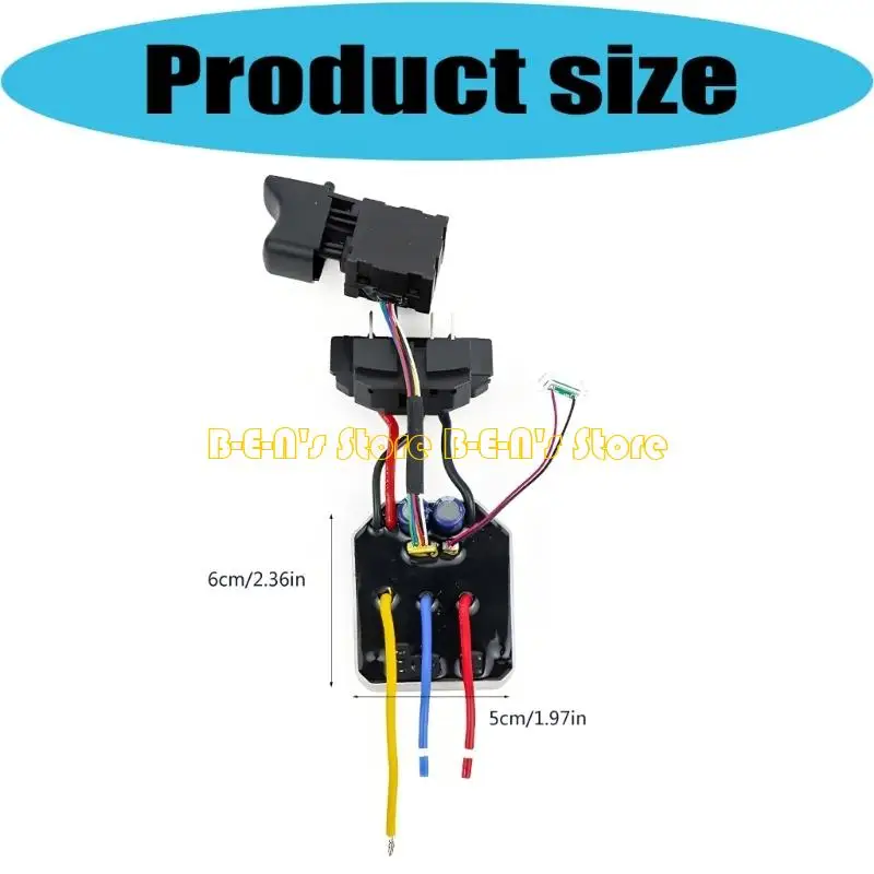 Y1AD Professional 36V 42V Motor Control With LED Indicators For Angles Grinders Power Tool And DIY Projects