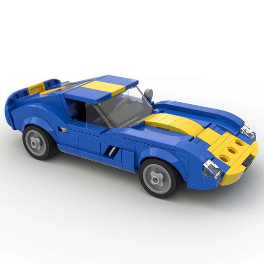 

263 шт., Детский конструктор MOC Speed Champion 250 GTO 1962