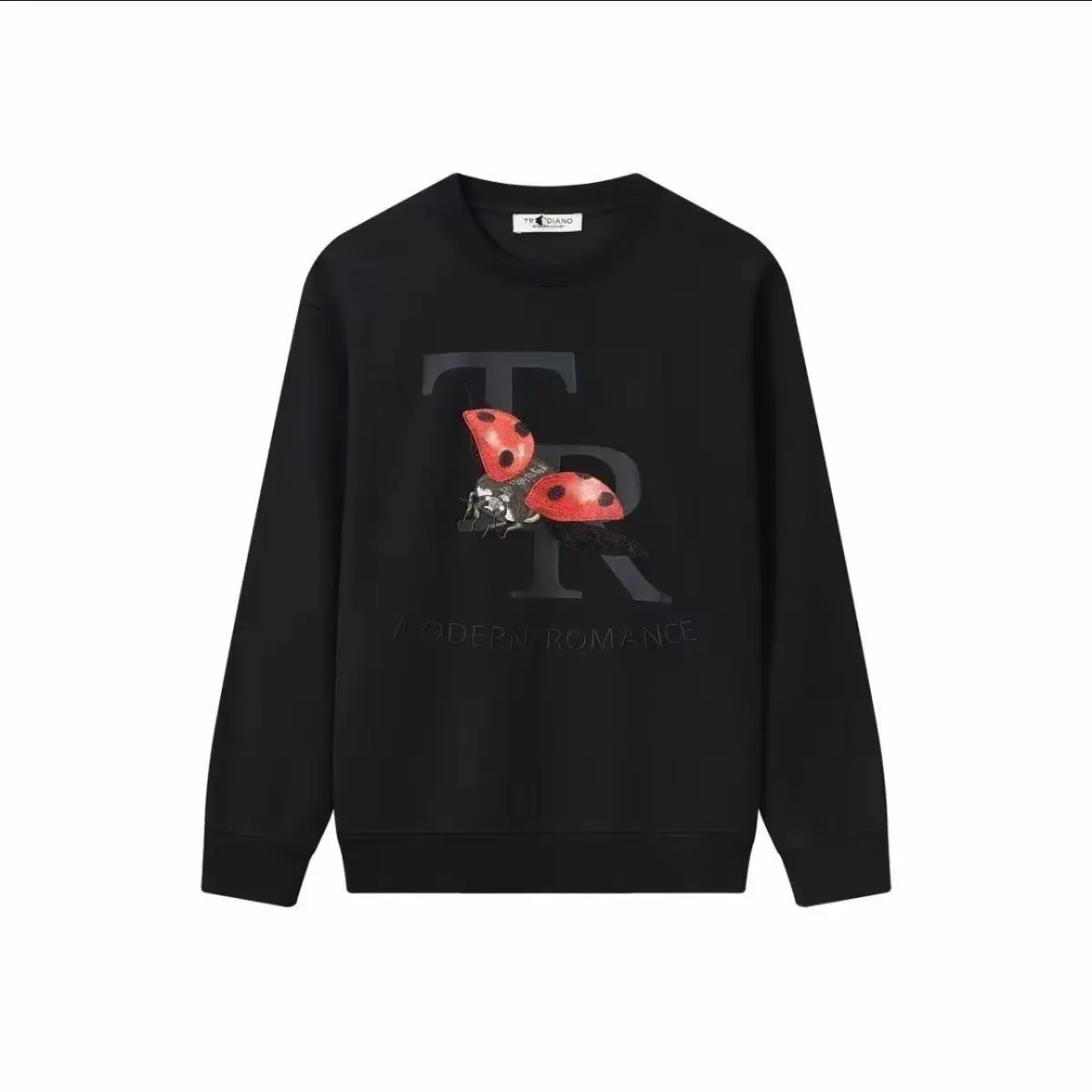 

American Casual Printed Sweatshirt with Round Neck, New Autumn and Winter Style, Loose and Versatile Long-sleeved Top