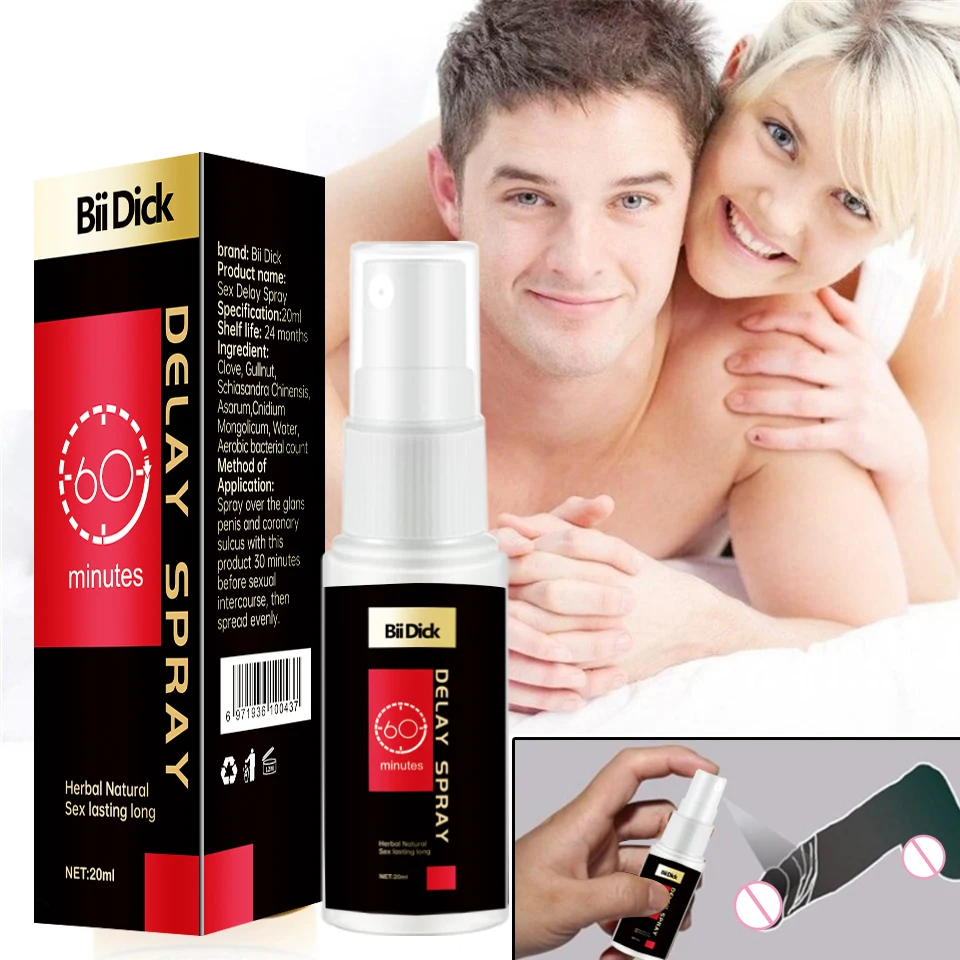 Delay Spray for Men Prevent Premature Ejaculation Male Enhancement Delay Liquid Big Dick Thickening Growth Oil