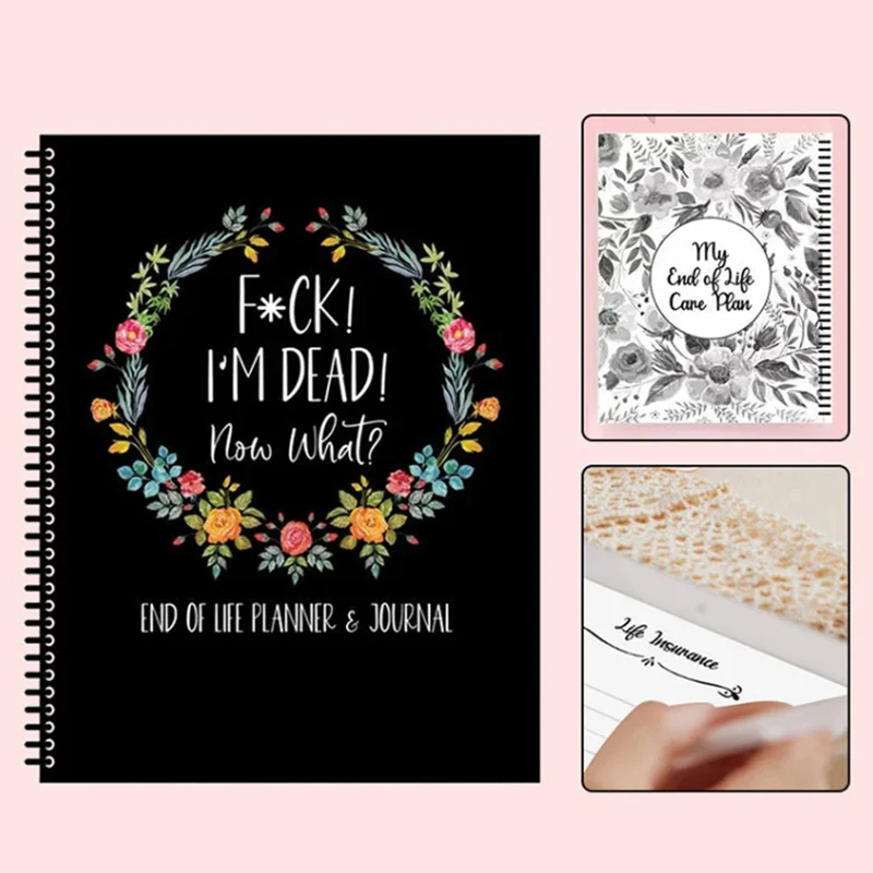 New I'm Dead End Of Life Planner Notebook I'm Dead Now What Book Planner Guided Final Arrangements When I'm Gone Workbook