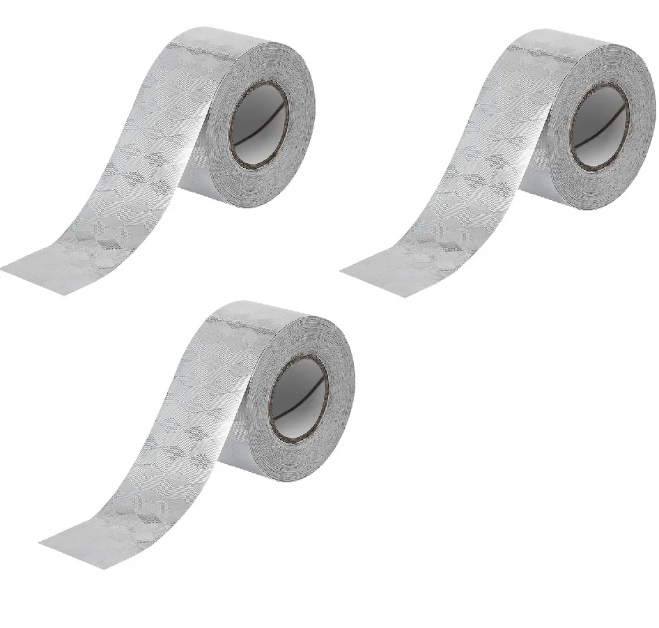 Kitchen Sink Gap Sticker Aluminum Foil Set 3 pcs Waterproof Oil Resistant Heat Resistant for Countertop Seam 10x3x3cm Each